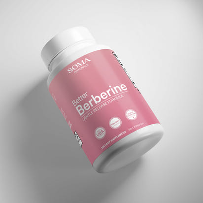Berberine Capsules – Gentle Daily Metabolic Support for Cravings + Balanced Energy (60 Caps)