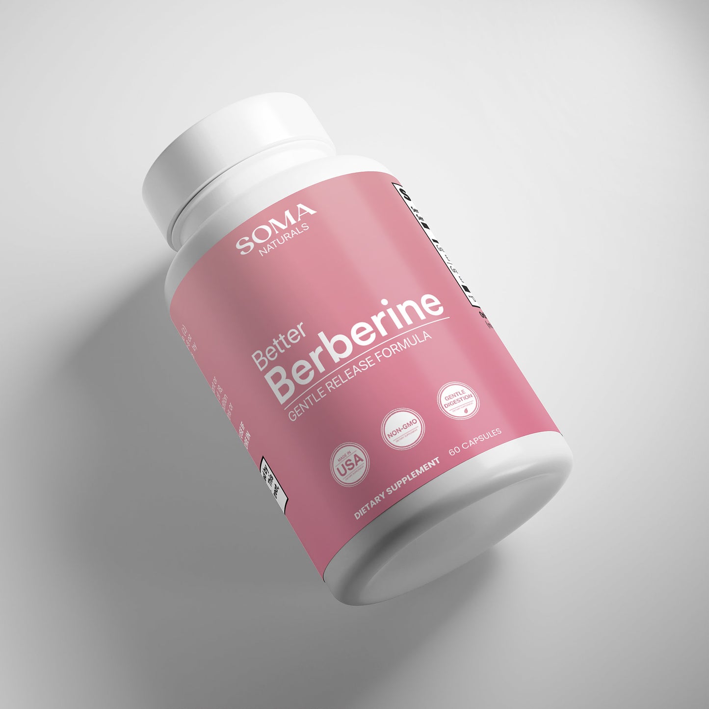 Berberine Capsules – Gentle Daily Metabolic Support for Cravings + Balanced Energy (60 Caps)