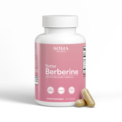 Berberine Capsules – Gentle Daily Metabolic Support for Cravings + Balanced Energy (60 Caps)